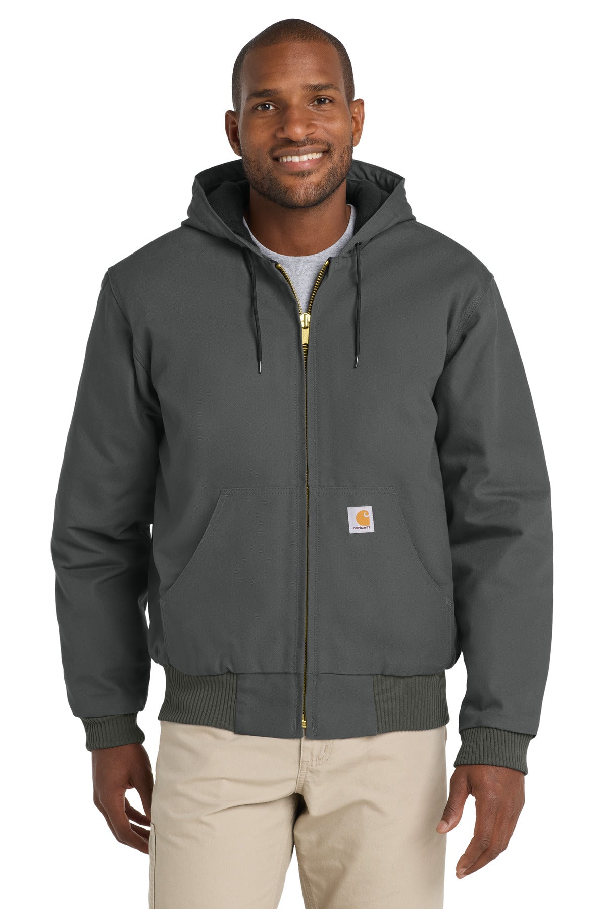 Carhartt ® Quilted-Flanne-Lined Duck Active Jac. Carhartt