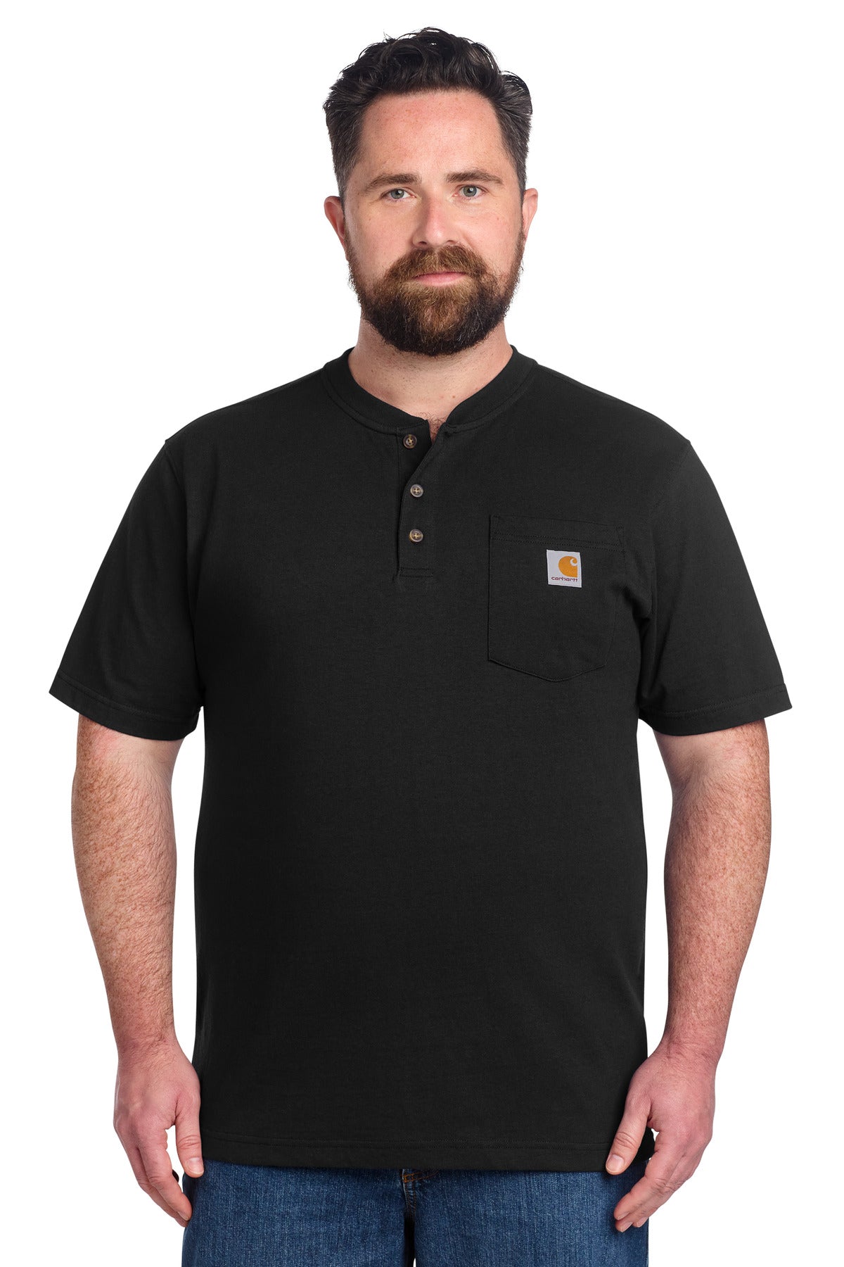 Carhartt® Short Sleeve Henley T-Shirt Carhartt
