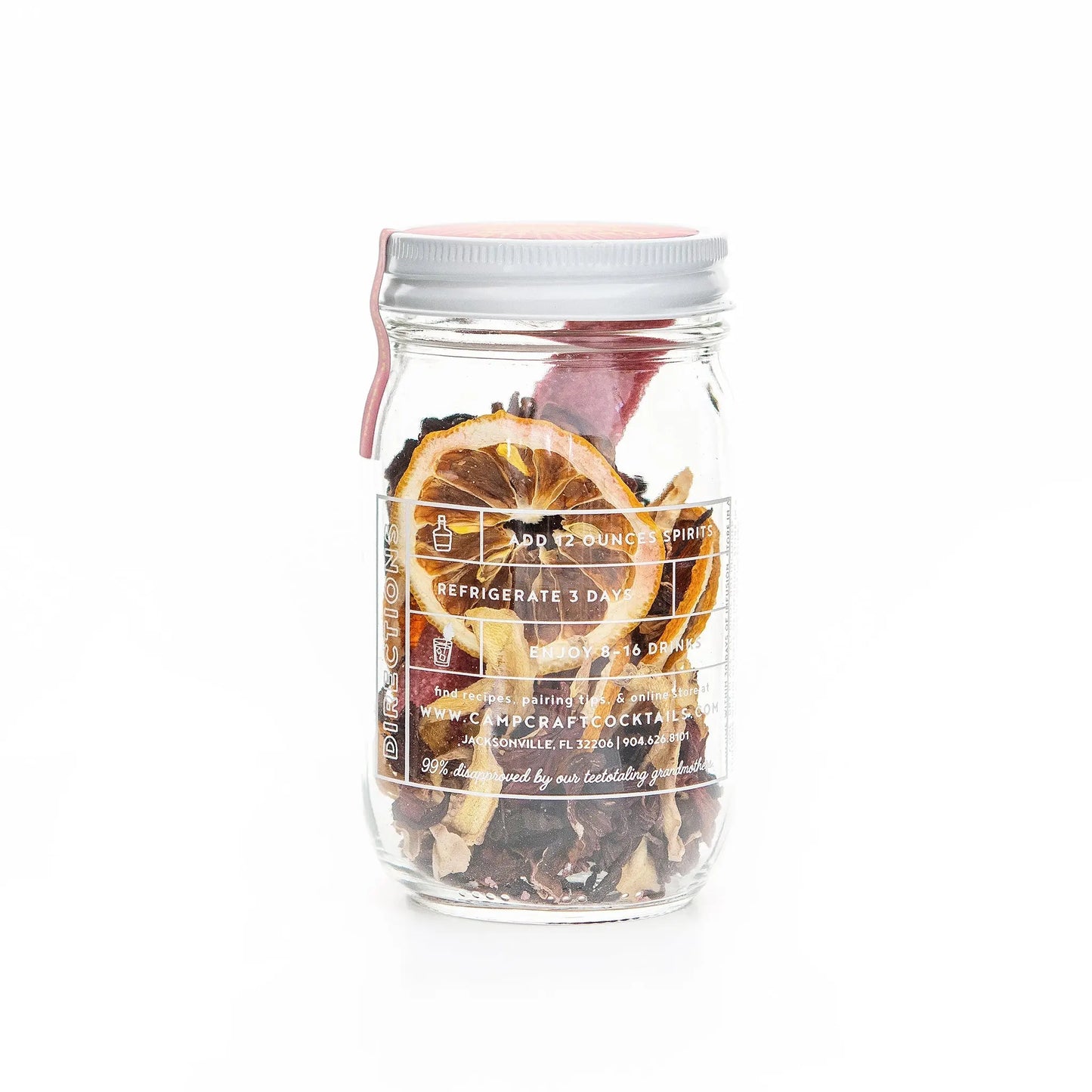 Hibiscus Ginger Lemon Cocktail Mix - EarthHero Corporate Gifting and Custom Swag