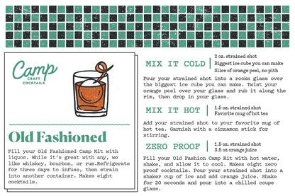 Old Fashioned Cocktail Mix - EarthHero Corporate Gifting and Custom Swag