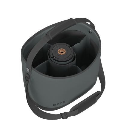 RovR KeepR Caddy with Ice Bucket Charcoal RovR
