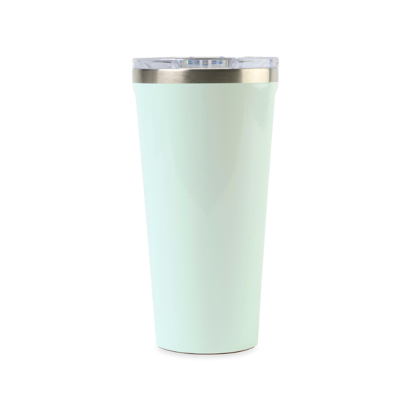 Custom Printed Corkcicle Tumbler 16oz Powder Blue