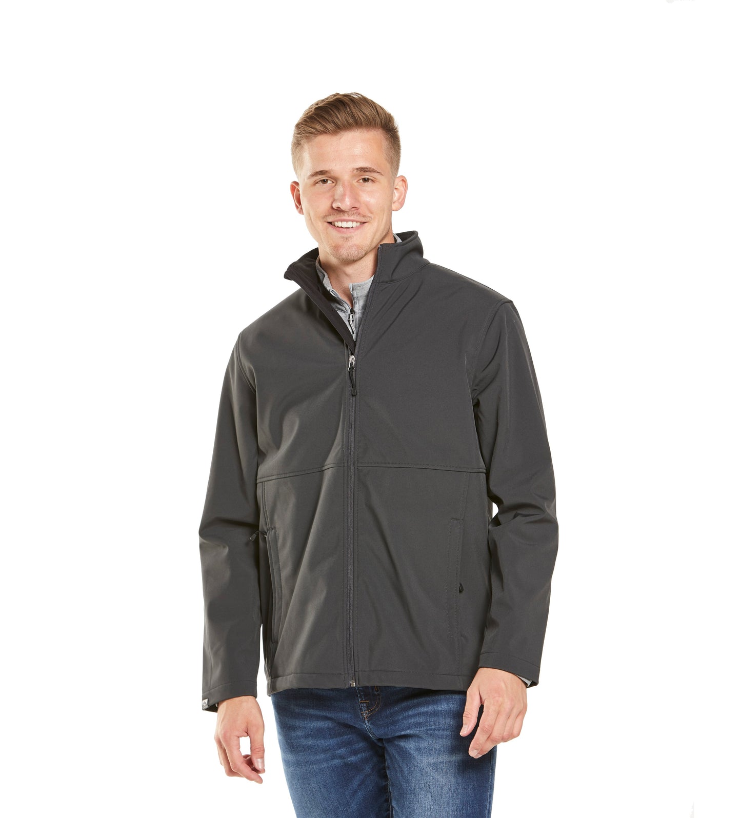Trailblazer Softshell Jacket - Men's - EarthHero Corporate Gifting and Custom Swag
