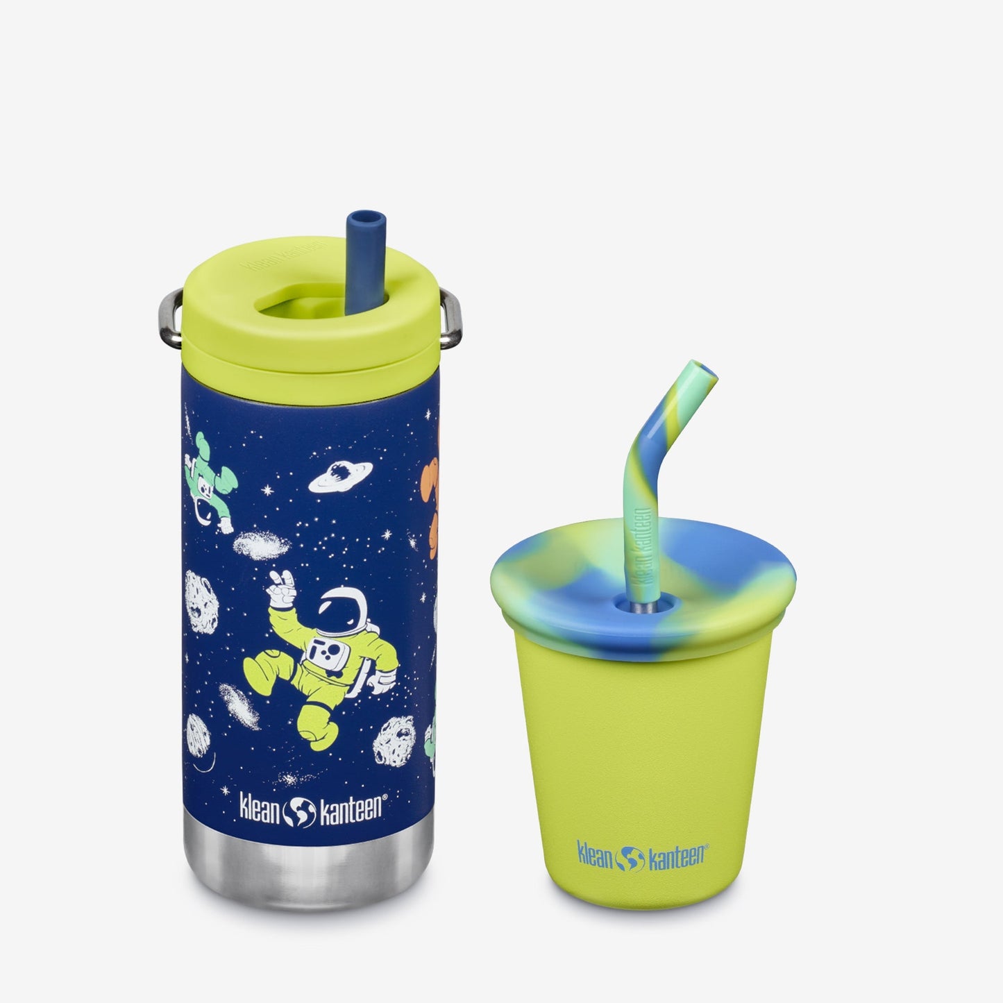 Klean Kanteen Cups and Mugs Kid's Sippy Cup and Wide Water Bottle Set Klean Kanteen