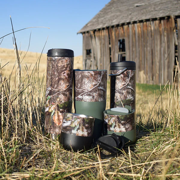 Klean Kanteen Tumblers TKWide with Café Cap - Mossy Oak 20oz Klean Kanteen