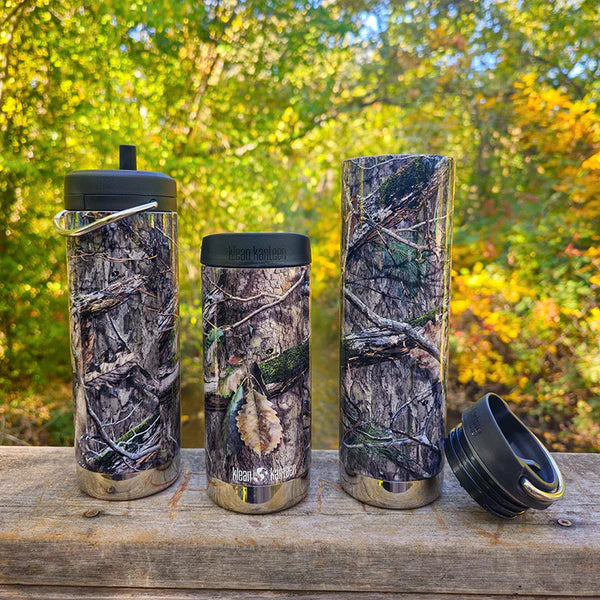 Klean Kanteen Tumblers TKWide with Café Cap - Mossy Oak 20oz Klean Kanteen