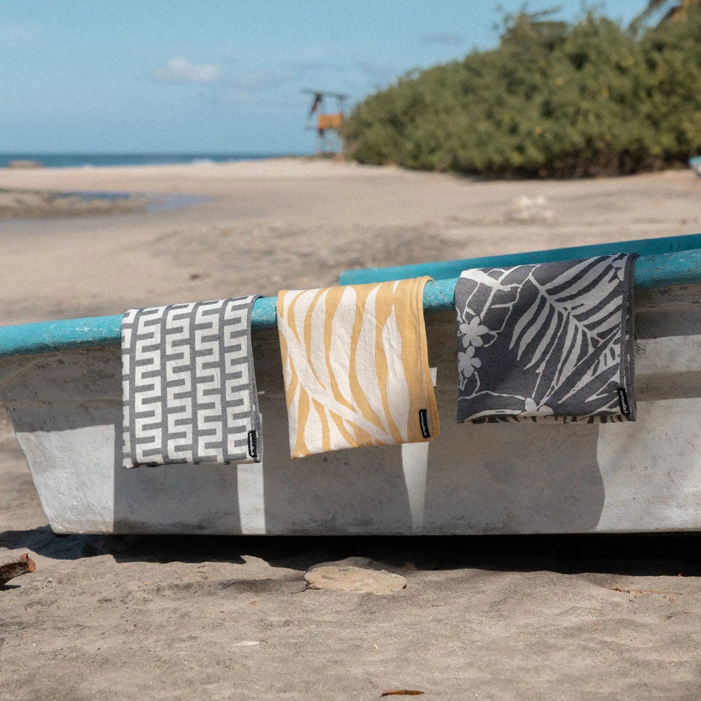 Organic Travel Towel: Jungle Vine Amber Sun Nomadix
