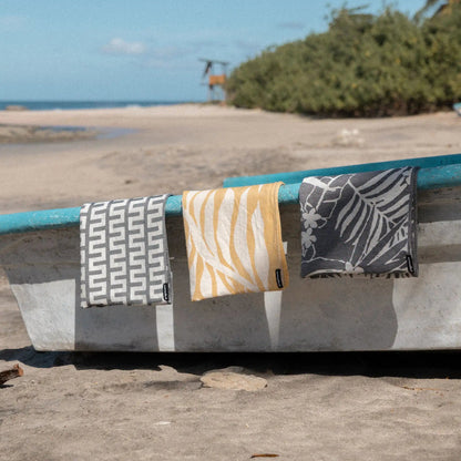 Organic Travel Towel: Jungle Vine Amber Sun Nomadix