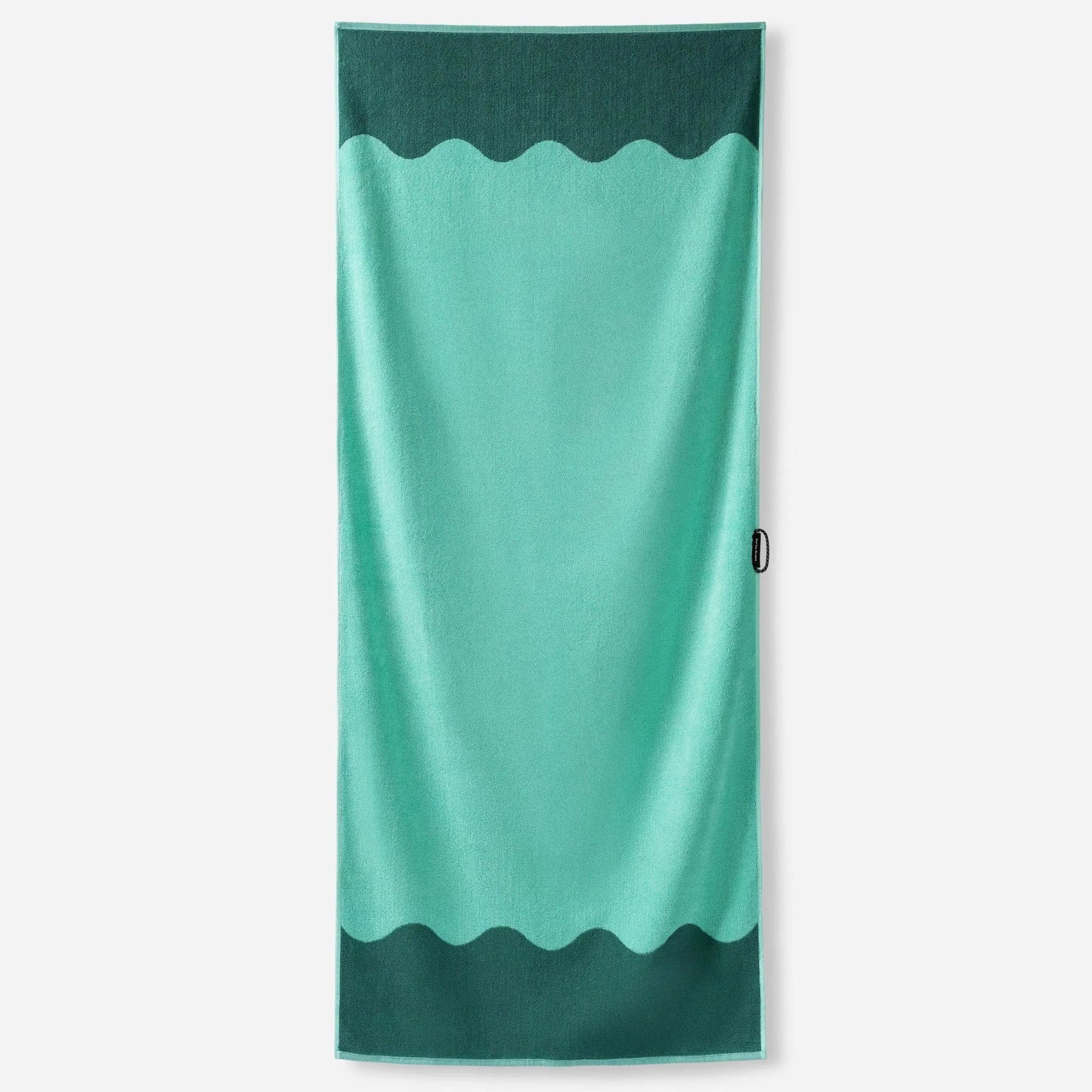 Organic Beach Towel: Lounge Teal Ocean Nomadix