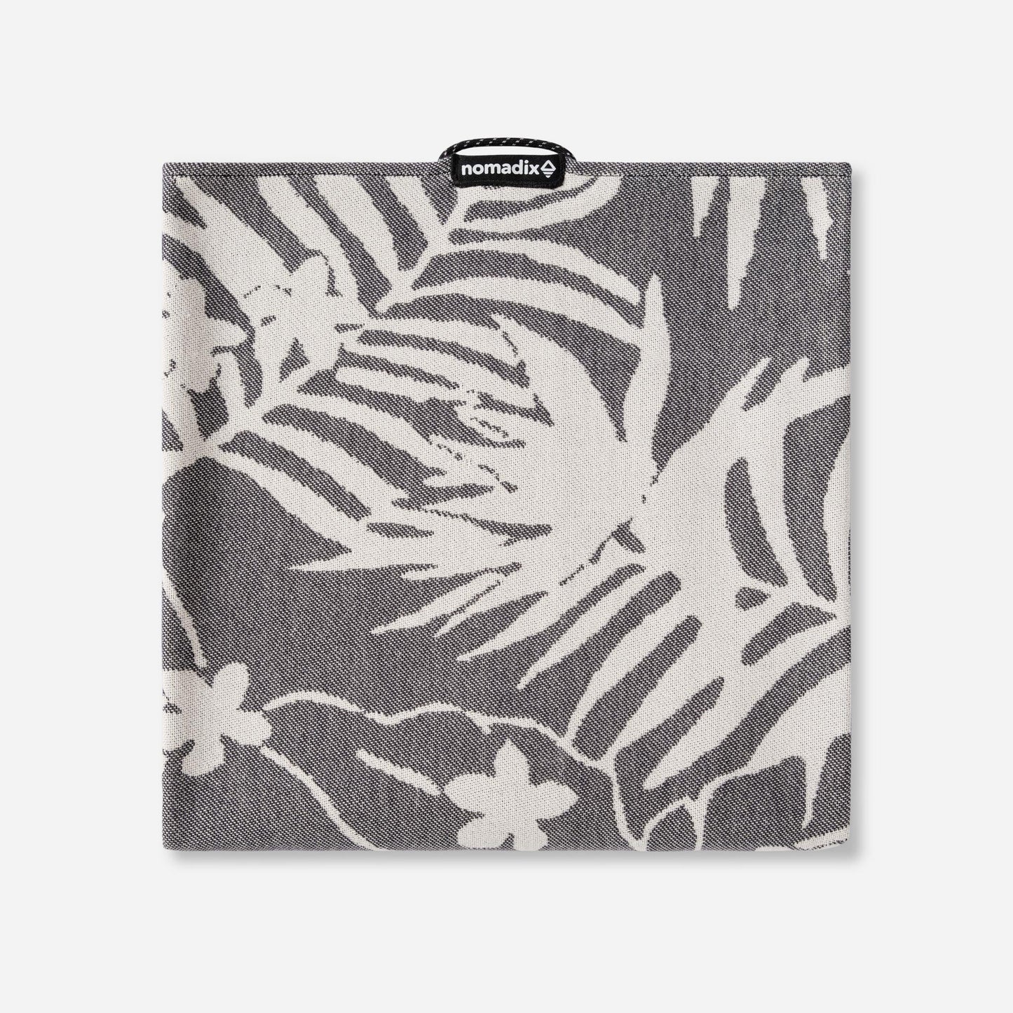 Organic Travel Towel: Retro Palms Black Nomadix