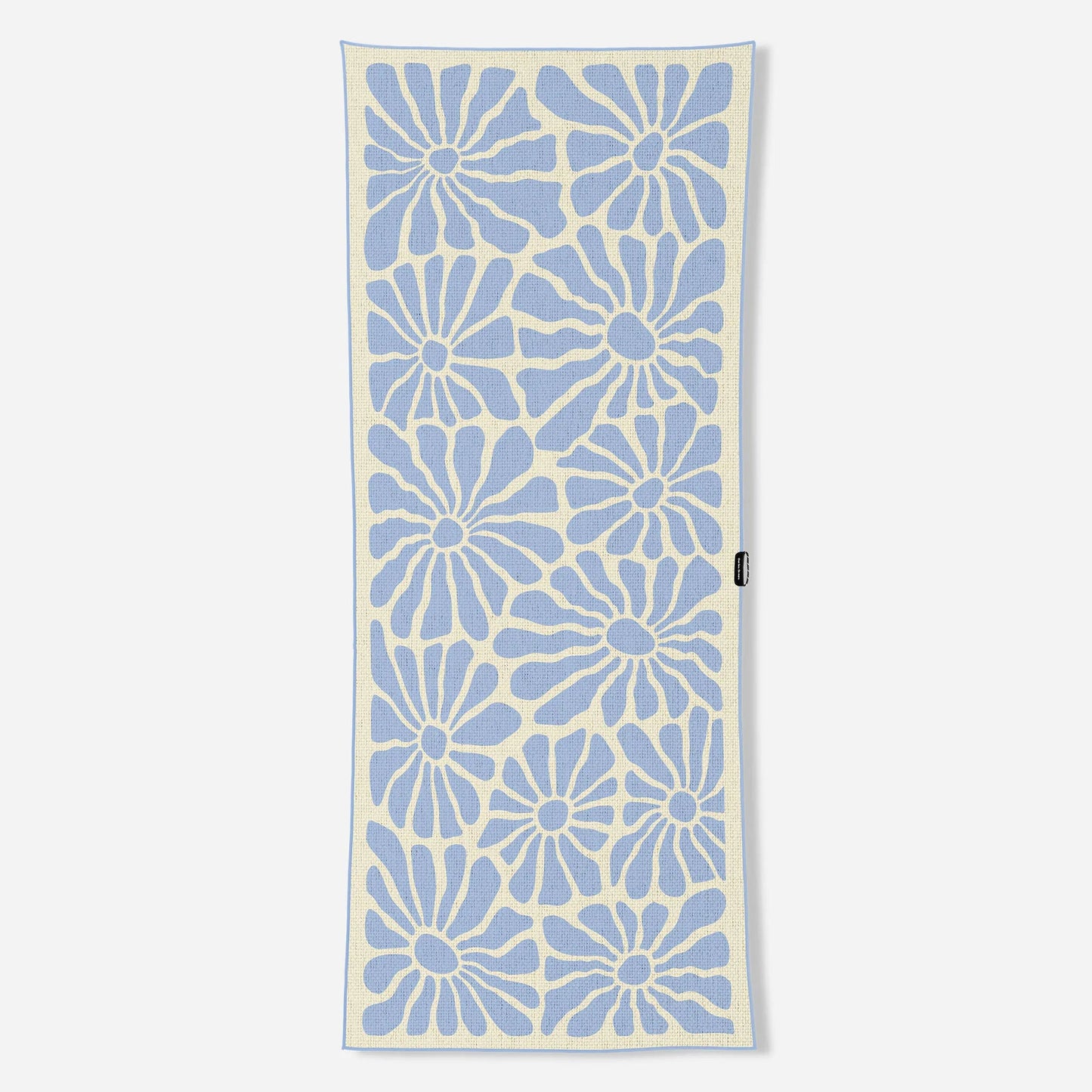 Organic Travel Towel: Lazy Daisy Coastal Blue Nomadix