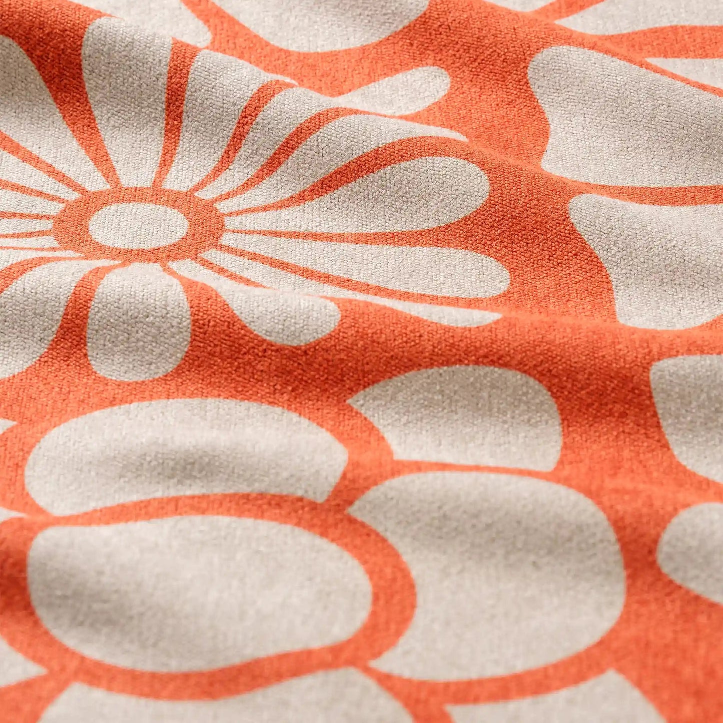 Hand Towel: Big Flowers Expedition Orange Nomadix