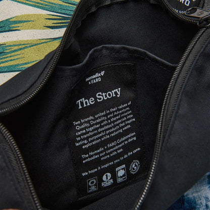 The Large Pouch: Nomadix x FARO: Stripes Retro Nomadix