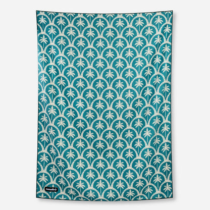 Blanket Towel: Palms Resort Teal Ocean Nomadix
