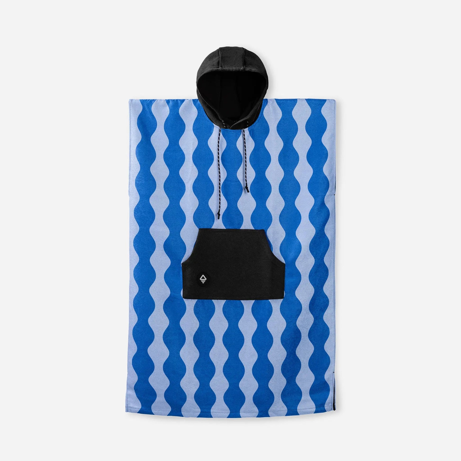 Changing Poncho: Slack Tide Coastal Blue Nomadix
