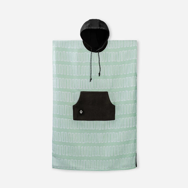 Changing Poncho: Switchback Seafoam Green Nomadix