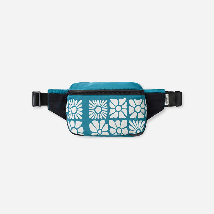 Fanny Pack: Flowerbed Teal Ocean Nomadix
