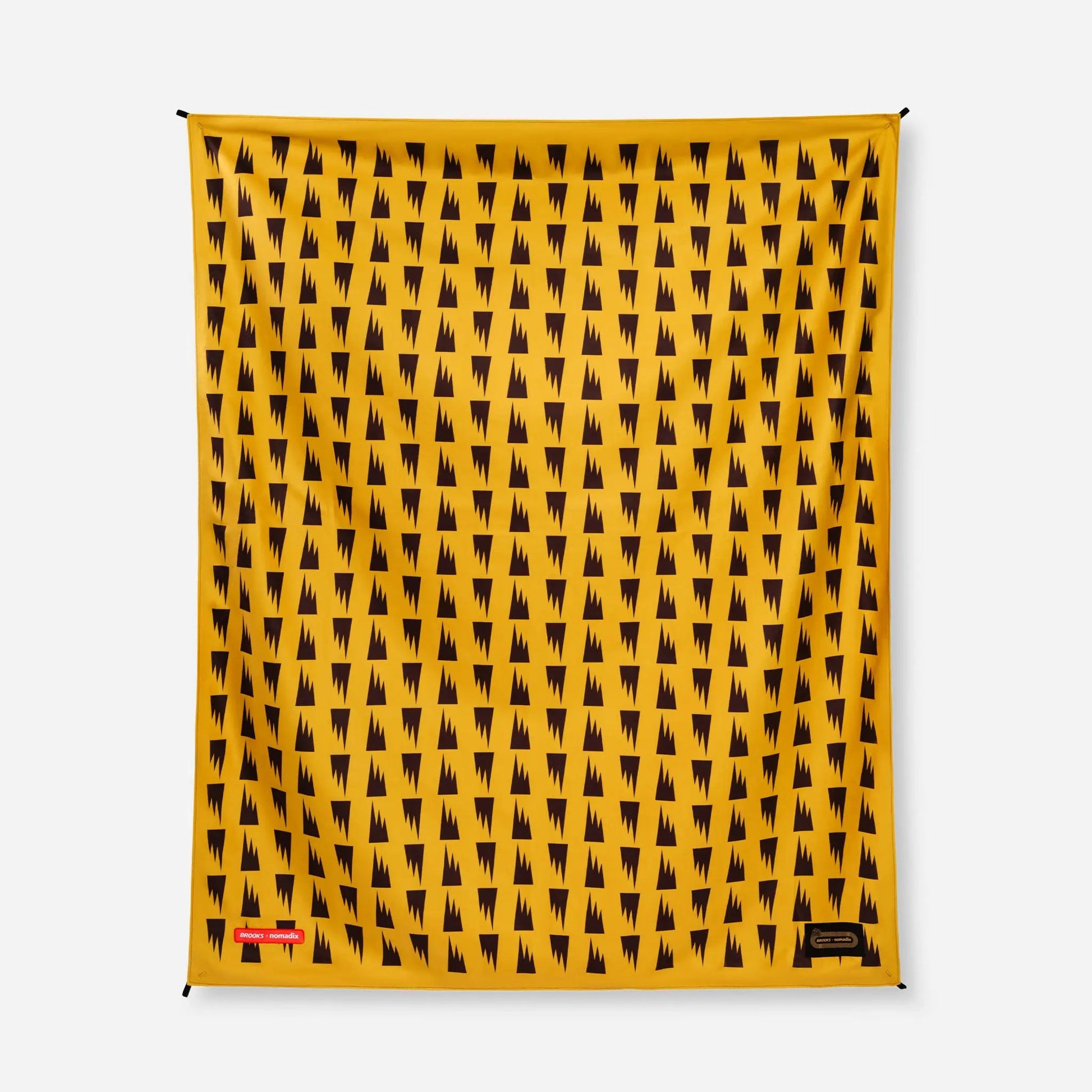 Festival Blanket: Summit Expedition Yellow (Nomadix x Brooks) Nomadix