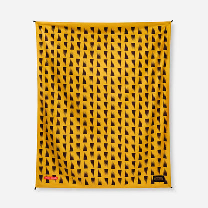 Festival Blanket: Summit Expedition Yellow (Nomadix x Brooks) Nomadix