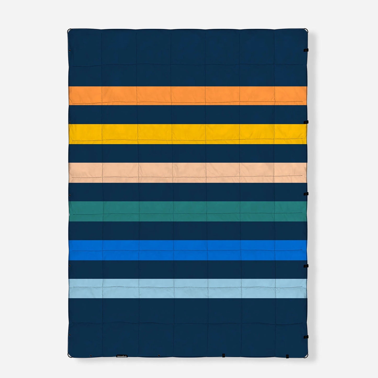 Graphene Puffer Blanket: Retro Multi Nomadix