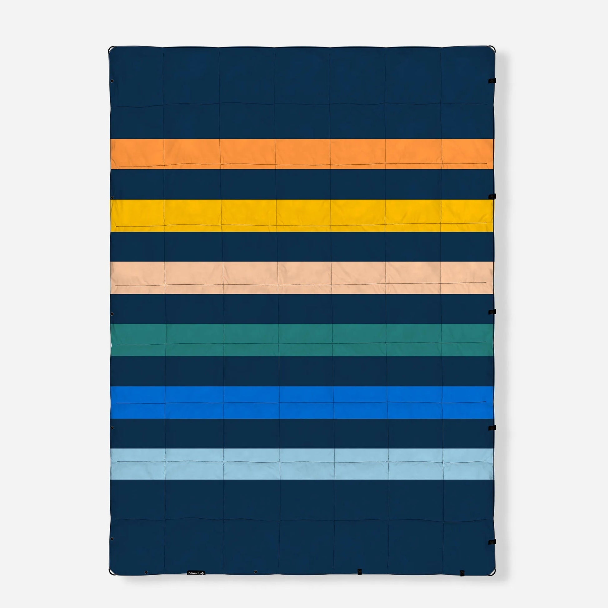 Graphene Puffer Blanket: Retro Multi Nomadix