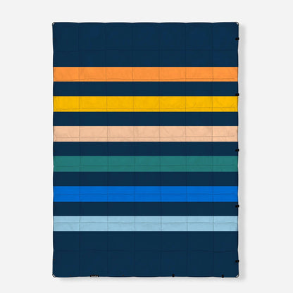Graphene Puffer Blanket: Retro Multi Nomadix
