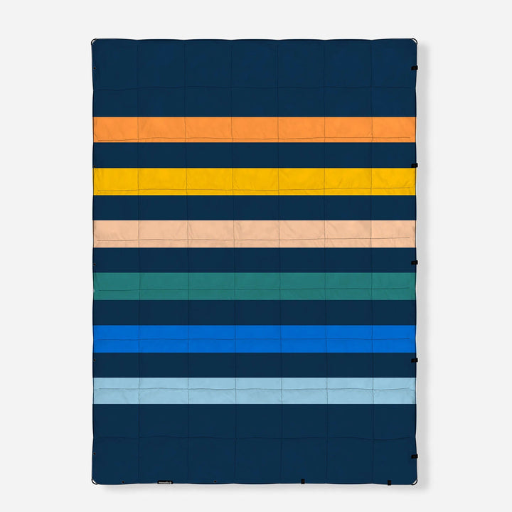 Graphene Puffer Blanket: Retro Multi Nomadix