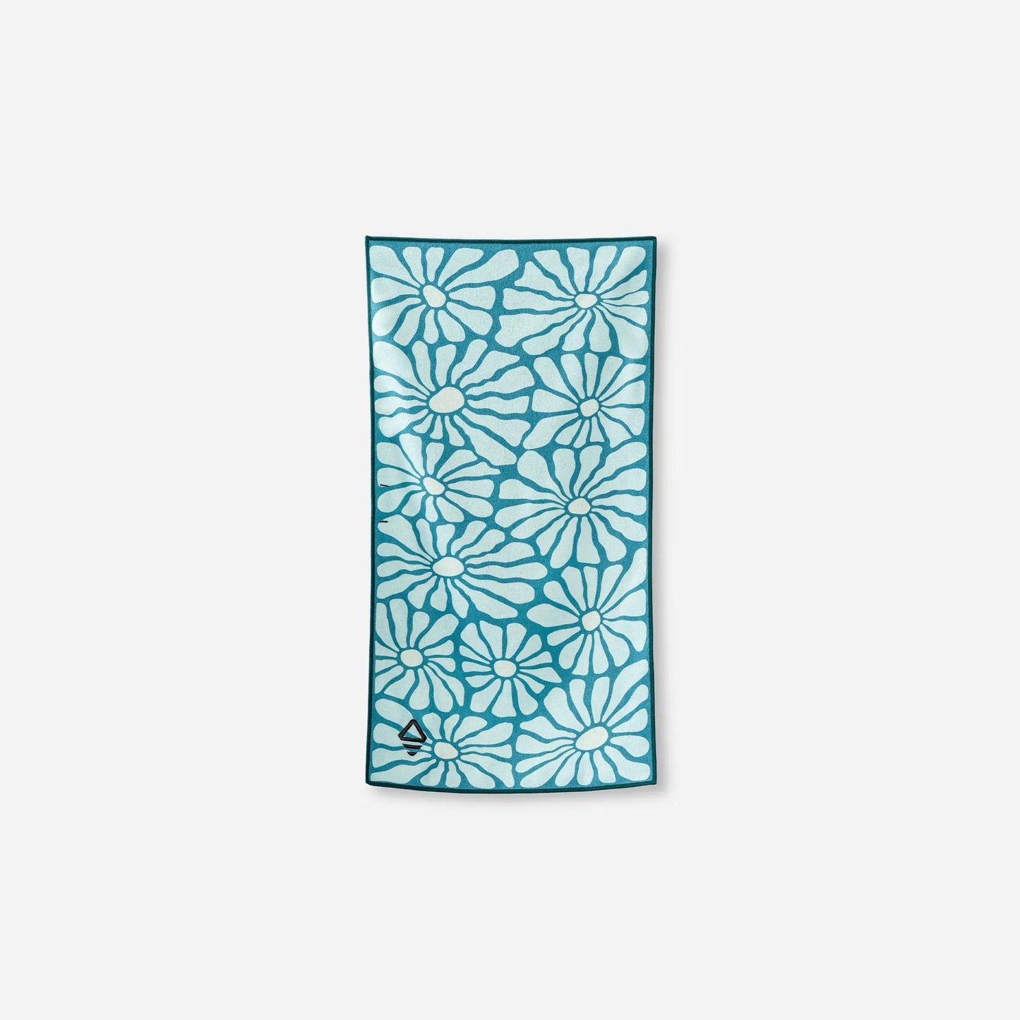 Hand Towel: Lazy Daisy Seafoam Green Nomadix