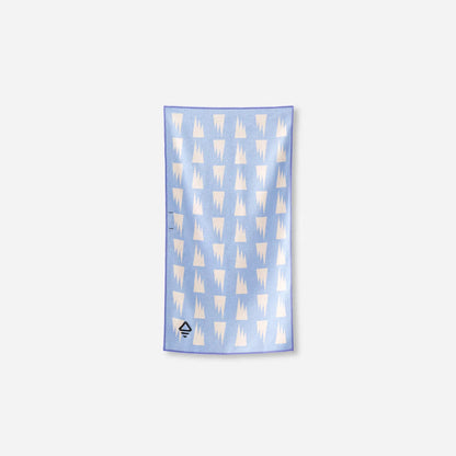 Hand Towel: Summit Coastal Blue Nomadix