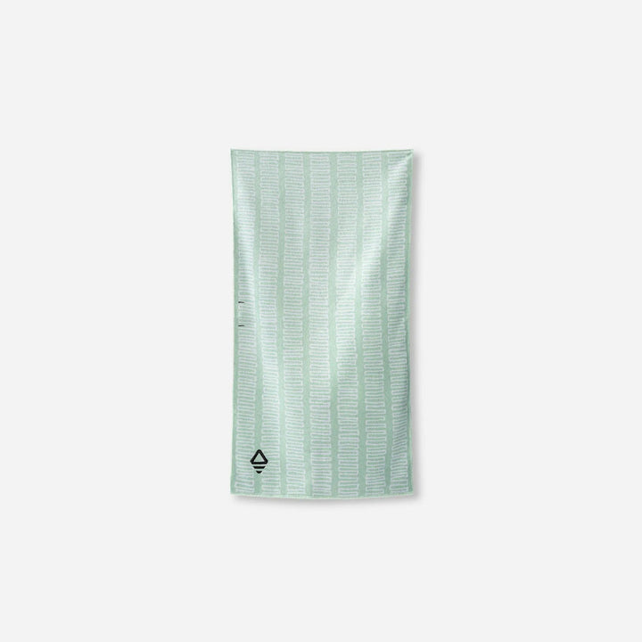 Hand Towel: Switchback Seafoam Green Nomadix
