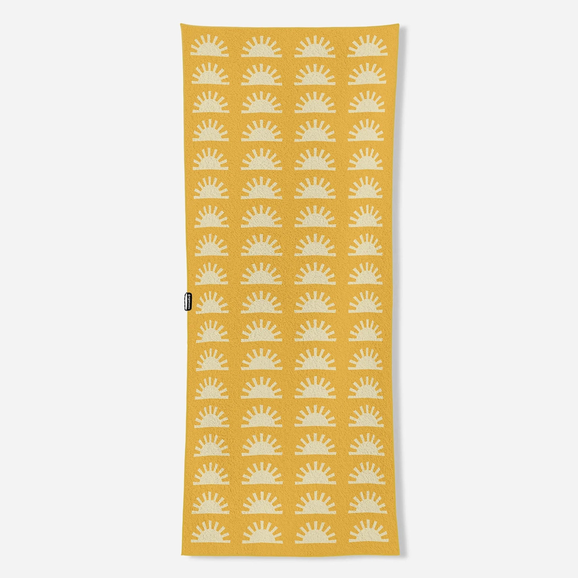 Organic Beach Towel: Sunshine Amber Sun Nomadix