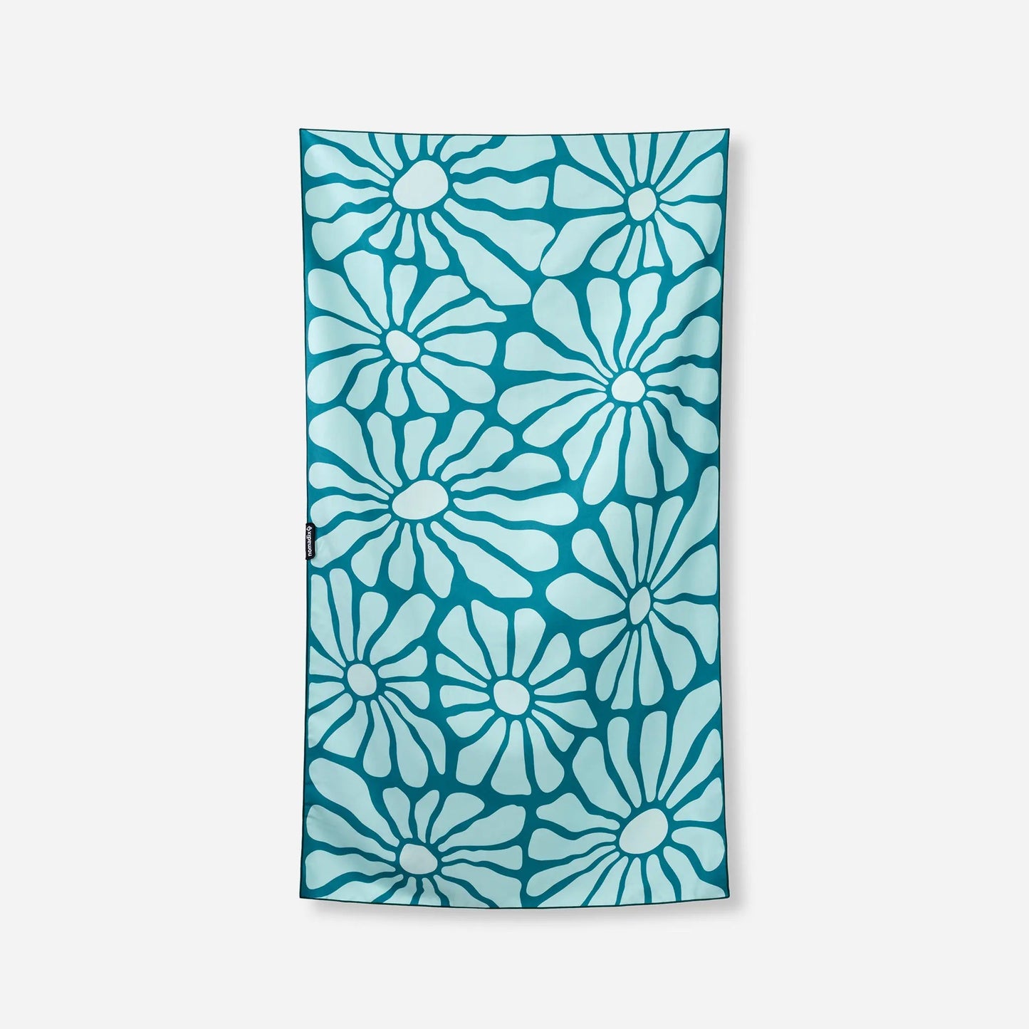 Ultralight Towel: Lazy Daisy Seafoam Green Nomadix