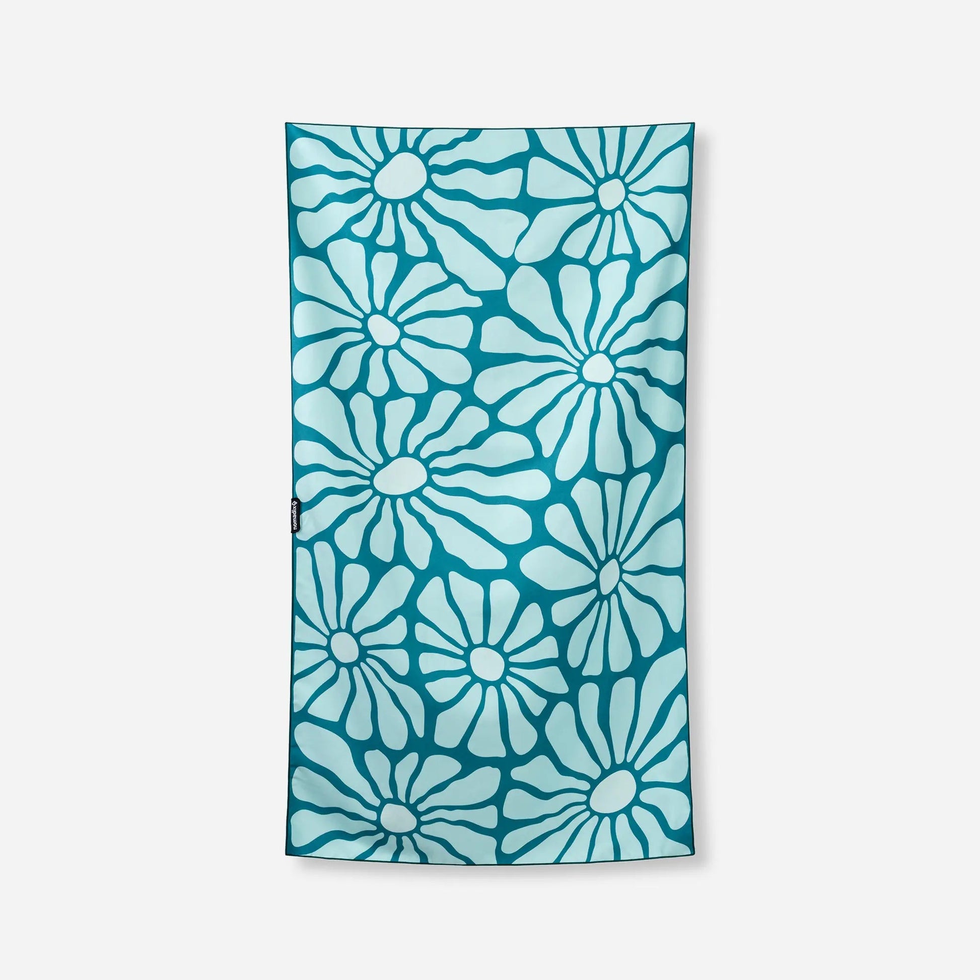 Ultralight Towel: Lazy Daisy Seafoam Green Nomadix