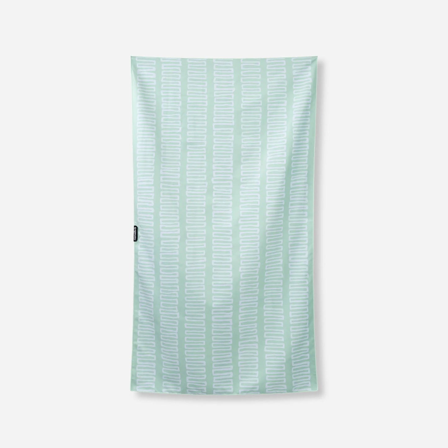Ultralight Towel: Switchback Seafoam Green Nomadix