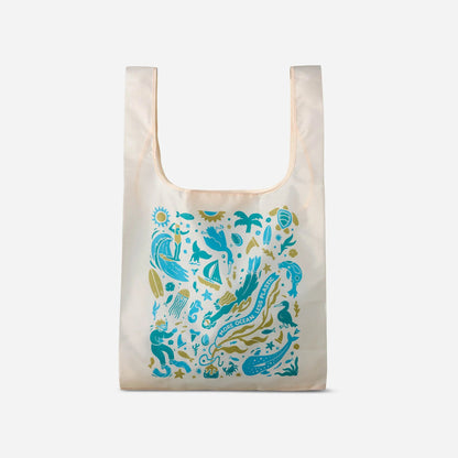 Pocket Tote: Nomadix x 5 Gyres: Coastal Gathering Nomadix