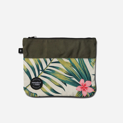 The Large Pouch: Nomadix x FARO: Palms Pink Nomadix
