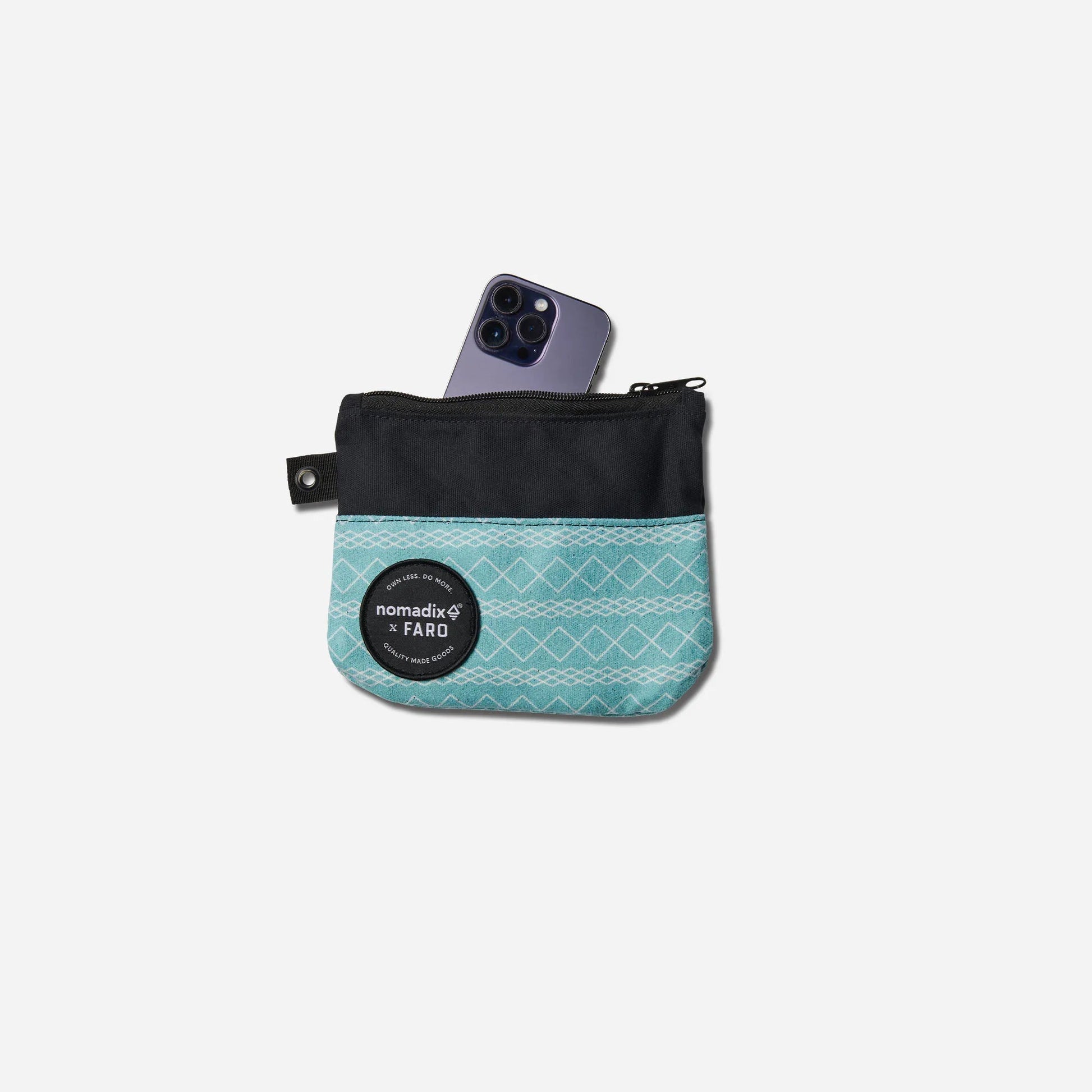 The Small Pouch: Nomadix x FARO: Tide Aqua Nomadix