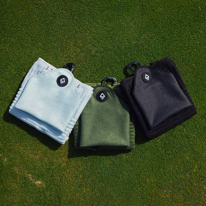 Golf Towel Set: Fairway Night Black Nomadix