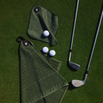 Golf Towel Set: Fairway Grass Green Nomadix