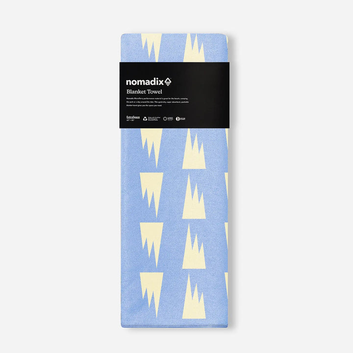 Blanket Towel: Summit Coastal Blue EarthHero Corporate Gifting and Custom Swag