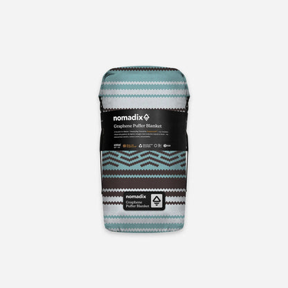Graphene Puffer Blanket: Baja Aqua Nomadix