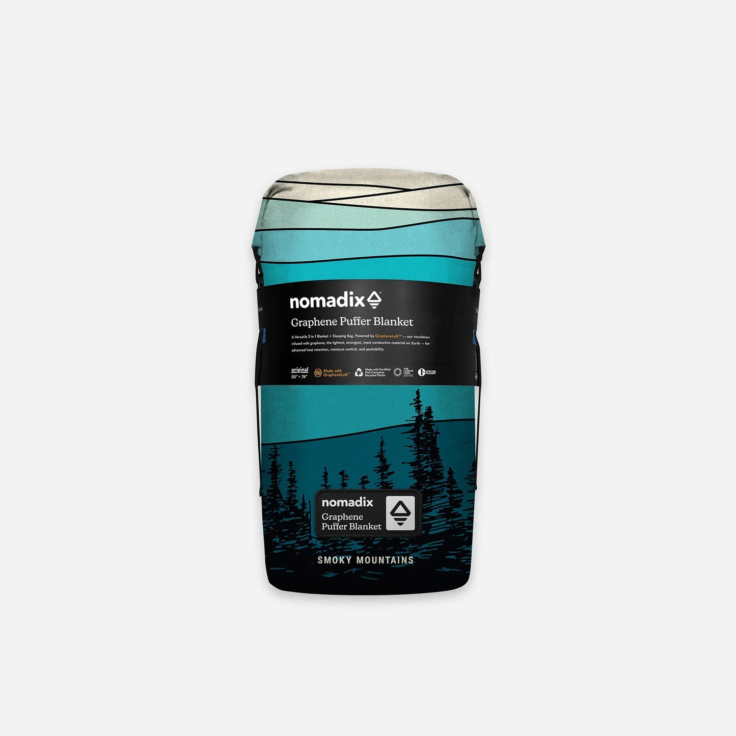 Graphene Puffer Blanket: Smoky Mountain Nomadix