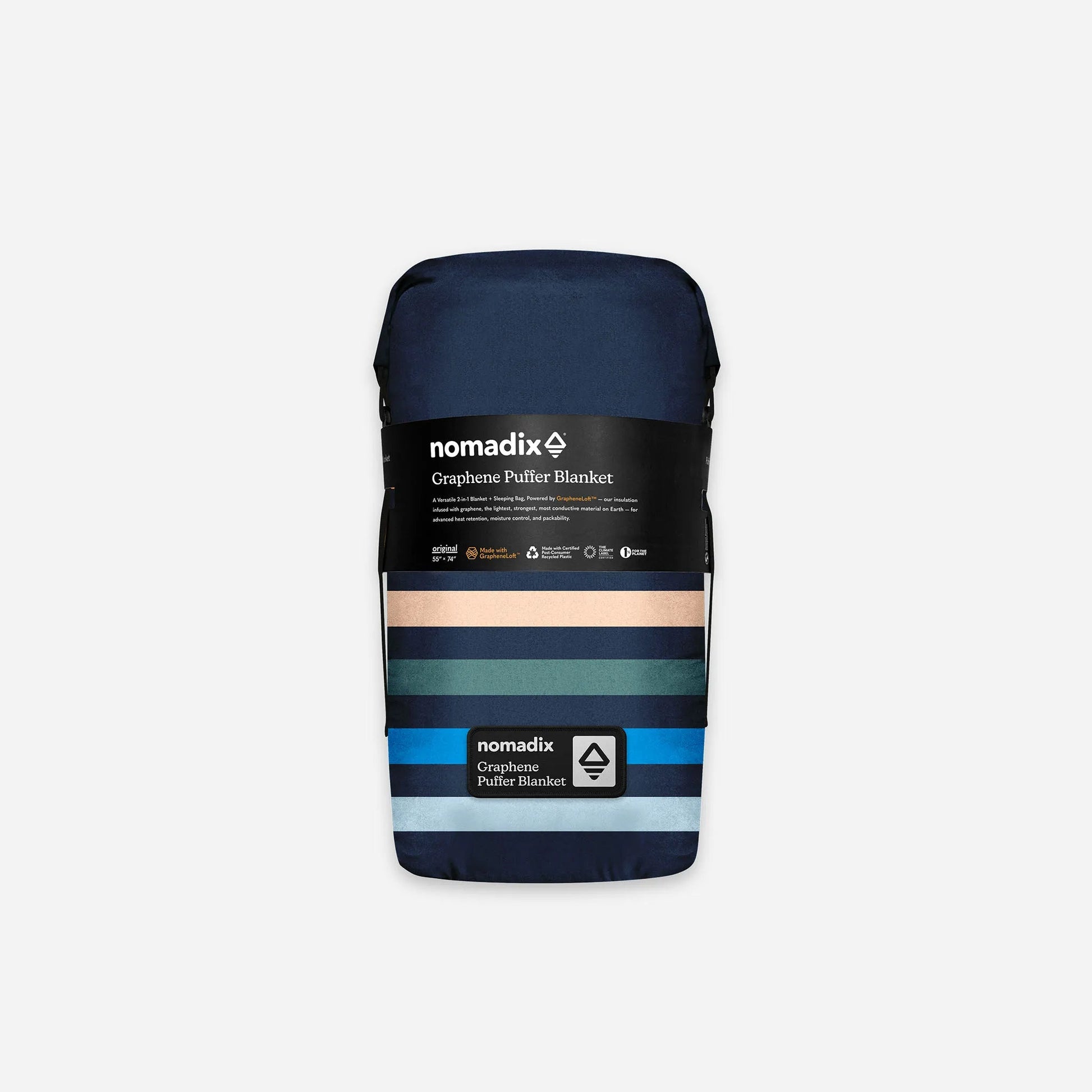 Graphene Puffer Blanket: Retro Multi Nomadix