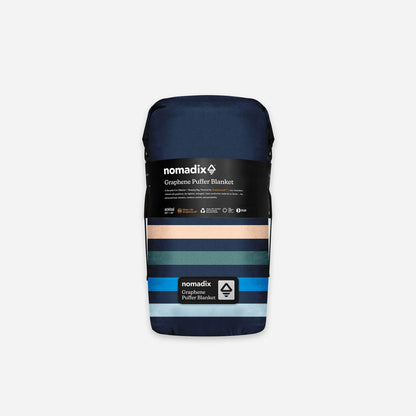Graphene Puffer Blanket: Retro Multi Nomadix