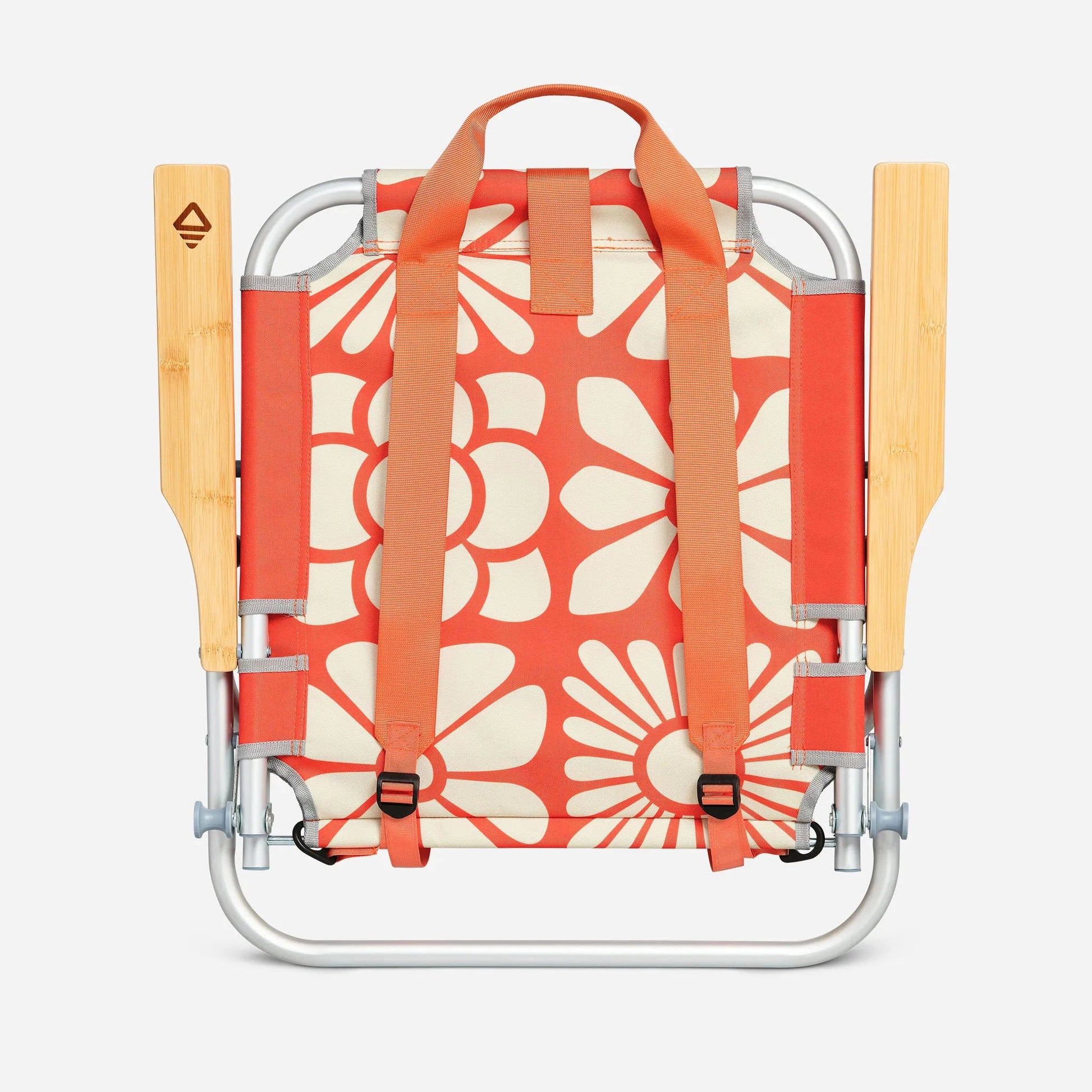 Easy Chair: Big Flowers Expedition Orange Nomadix