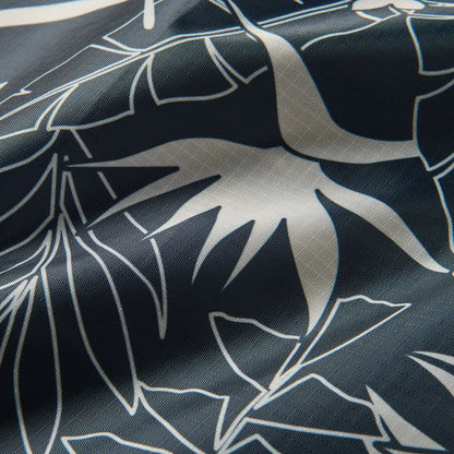Pocket Tote: Retro Palms Black Nomadix