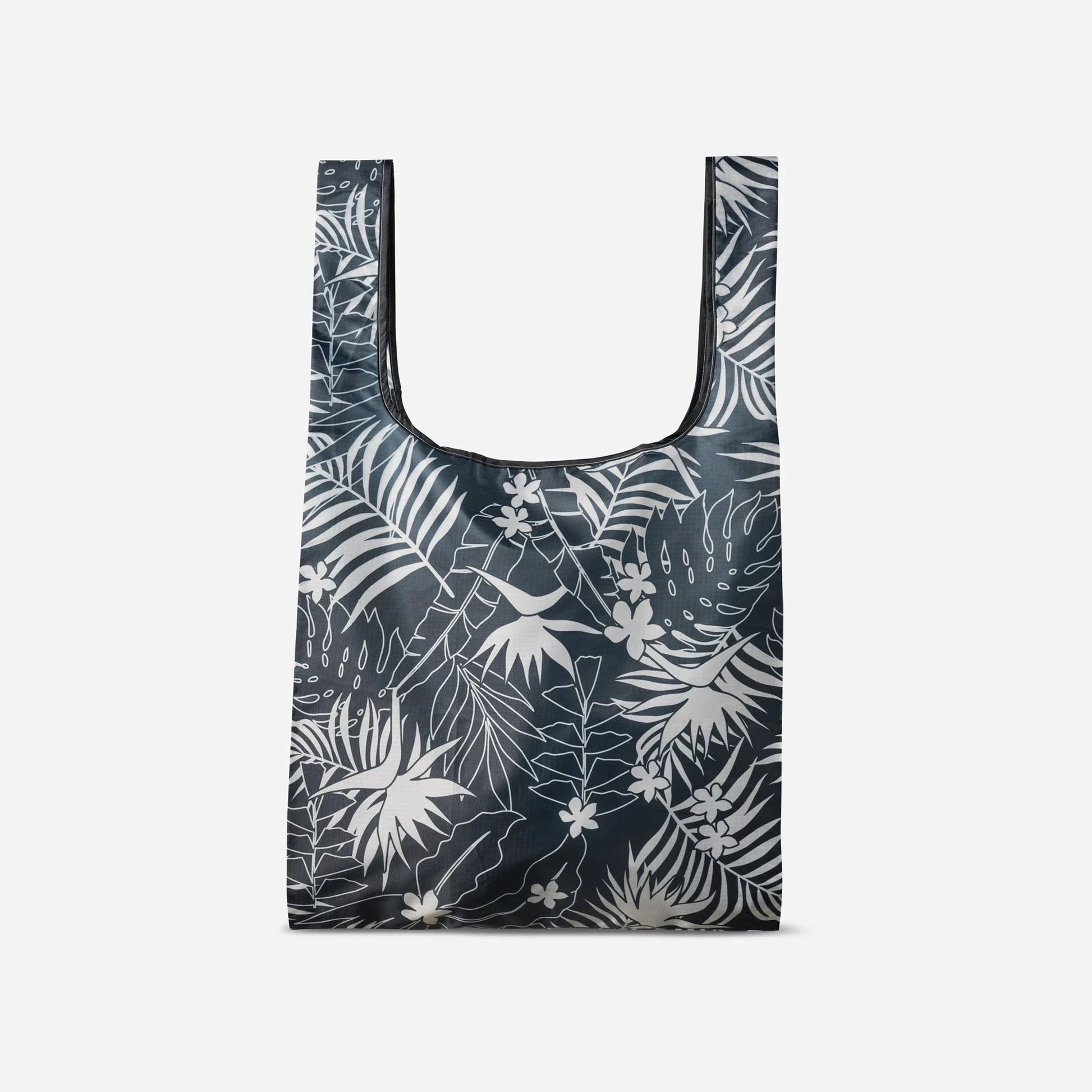 Pocket Tote: Retro Palms Black Nomadix