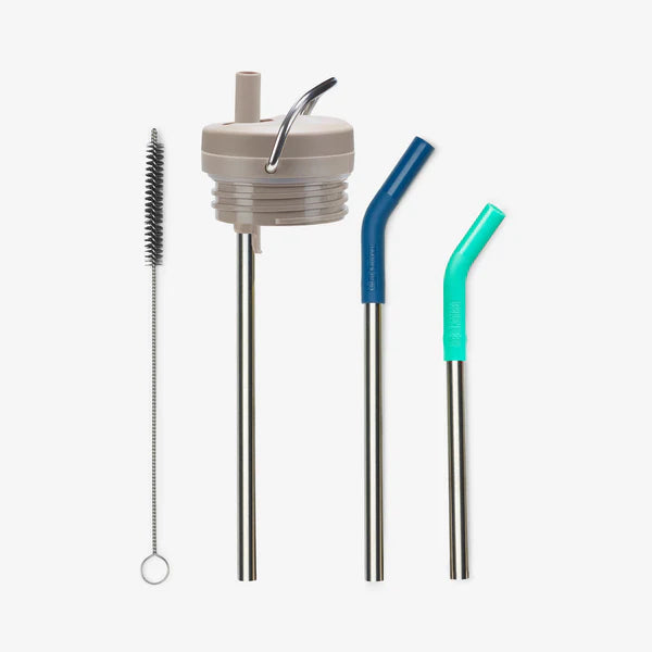Klean Kanteen Steel Straws TKWide Twist Cap with Straw Kit Klean Kanteen