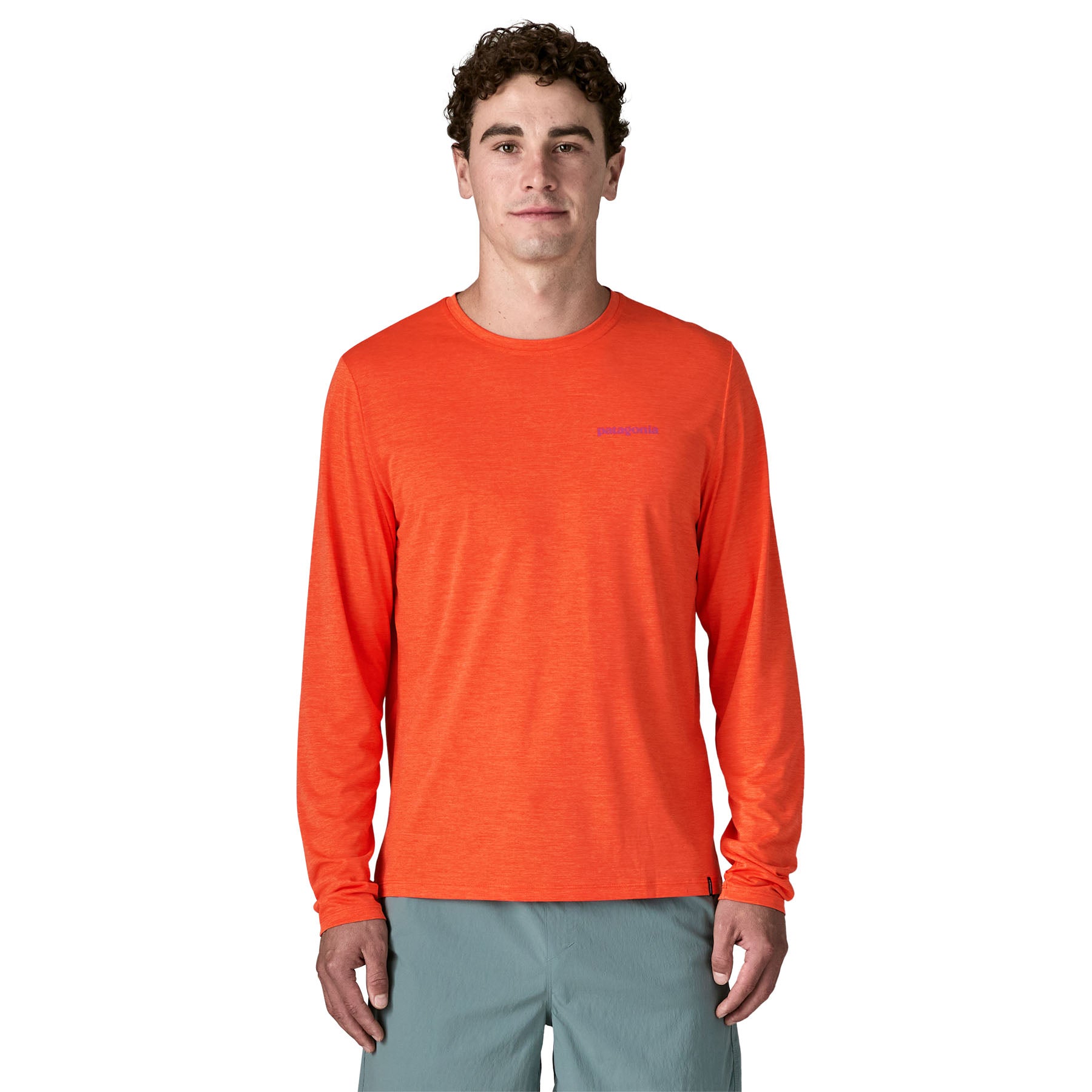 Patagonia M's L/S Cap Cool Daily Shirt - Boardshort Logo Patagonia
