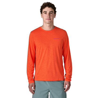 Patagonia M's L/S Cap Cool Daily Shirt - Boardshort Logo Patagonia